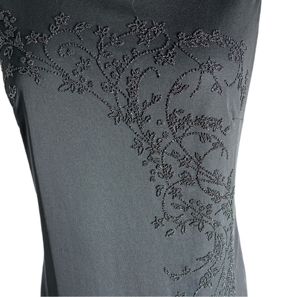 * NEW* AGB Black Embellishments Formal Sleeveless Dress Size M - Picture 15 of 17